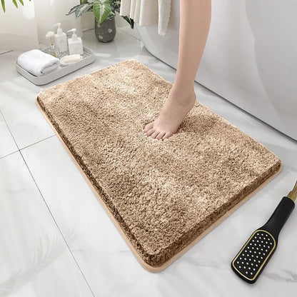 Soft & Comfortable Thick Plush Floor Mat - Non-Slip, Water-Absorbent Rug for Home Use - Loovy # 