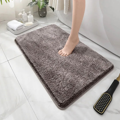 Soft & Comfortable Thick Plush Floor Mat - Non-Slip, Water-Absorbent Rug for Home Use - Loovy # 
