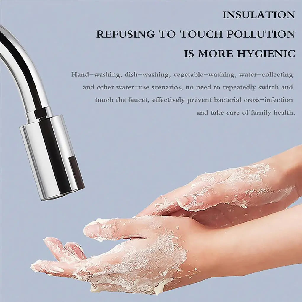 Intelligent Touchless Faucet Adapter with Sensor Technology - Loovy # 