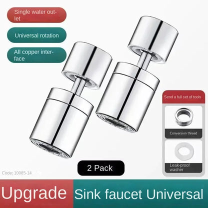360° Rotating Faucet Extender with Anti-Splash - For Bathroom & Kitchen Sinks - Loovy # 