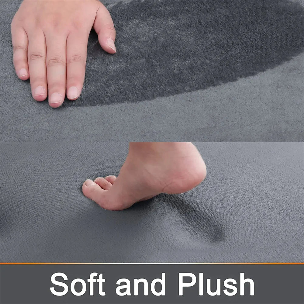 Memory Foam Bath Mat – Super Absorbent, Non-Slip Bathroom Rug, Bathrooms, restrooms, kitchens & doorways - Loovy # 