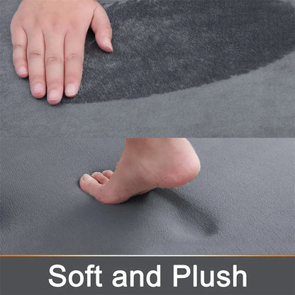 Memory Foam Bath Mat – Super Absorbent, Non-Slip Bathroom Rug, Bathrooms, restrooms, kitchens & doorways - Loovy # 