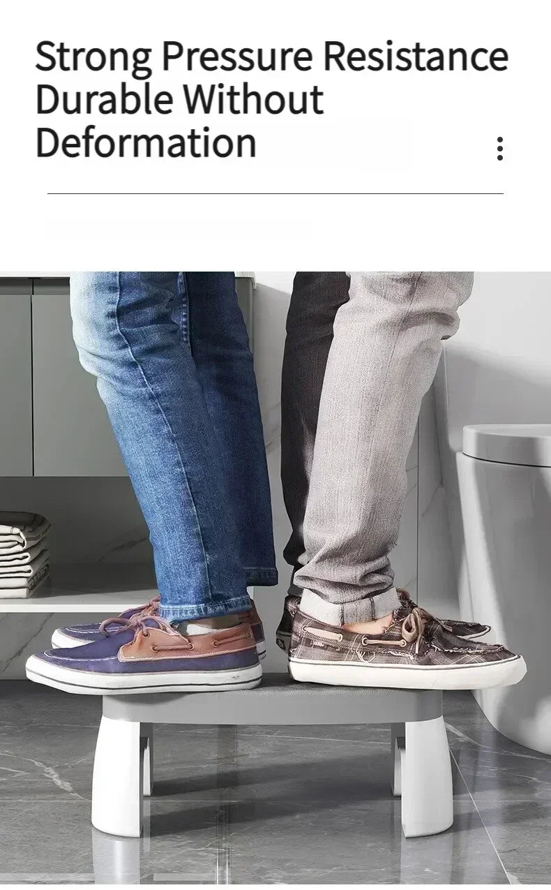 Waterproof Squatty Potty Toilet Stool – Comfort and Stability for All Ages - Loovy # 