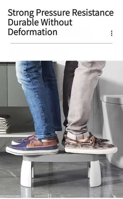 Waterproof Squatty Potty Toilet Stool – Comfort and Stability for All Ages - Loovy # 