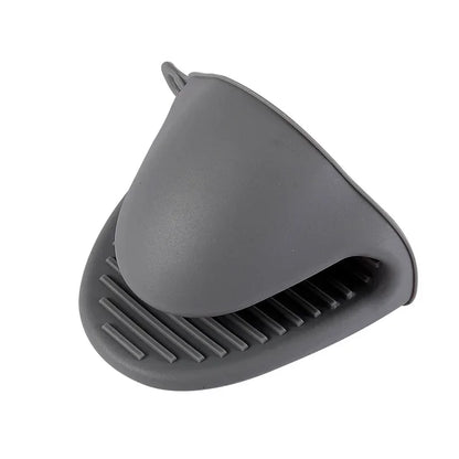 1PC Heat Resistant Silicone Oven Mitts with Clips - Non-Slip & Anti-Scalding for Safe Cooking - Loovy # 