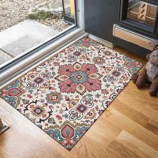 American Country Style Crystal Pile Carpet – Non-Slip Machine Washable Rug for Living Rooms, Bedrooms, and More - Loovy # 
