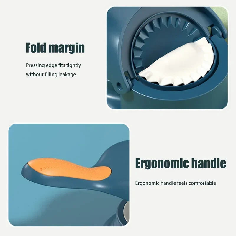 2-in-1 Dumpling Maker - Easy & Fast Dumpling Press for Home Cooks - Loovy # 