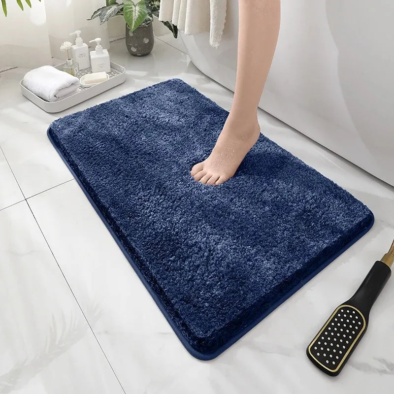 Soft & Comfortable Thick Plush Floor Mat - Non-Slip, Water-Absorbent Rug for Home Use - Loovy # 