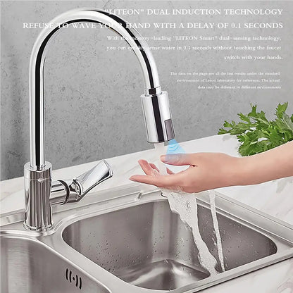 Intelligent Touchless Faucet Adapter with Sensor Technology - Loovy # 