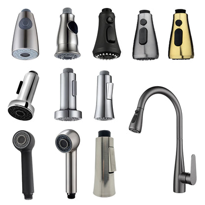 G1/2 Kitchen Faucet Pull-Out Sprayer - Replacement Nozzle for Easy Cleaning - Loovy # 