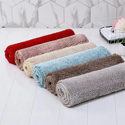Soft & Comfortable Thick Plush Floor Mat - Non-Slip, Water-Absorbent Rug for Home Use - Loovy # 