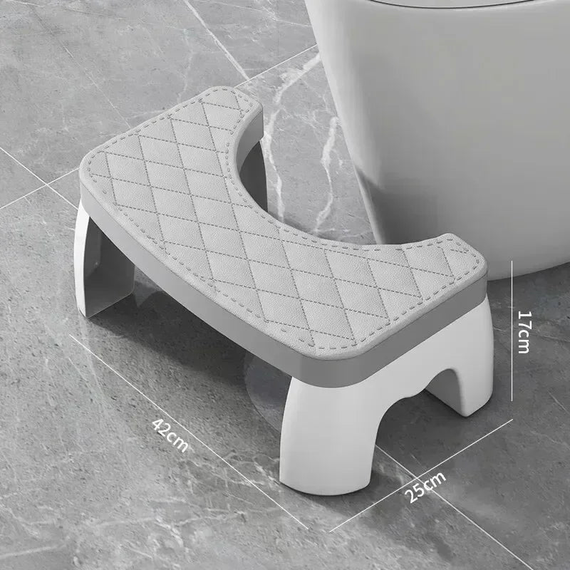 Waterproof Squatty Potty Toilet Stool – Comfort and Stability for All Ages - Loovy # 