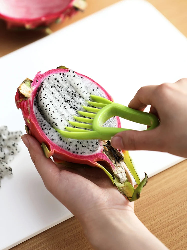 Multifunctional Fruit Cutter - Avocado Slicer, Corer, & More - Kitchen Gadget - Loovy # 