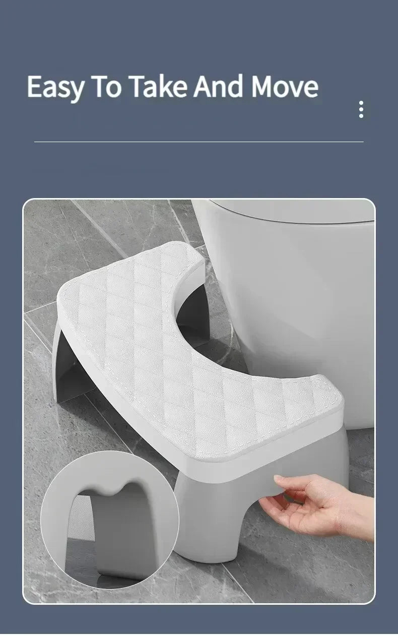 Waterproof Squatty Potty Toilet Stool – Comfort and Stability for All Ages - Loovy # 