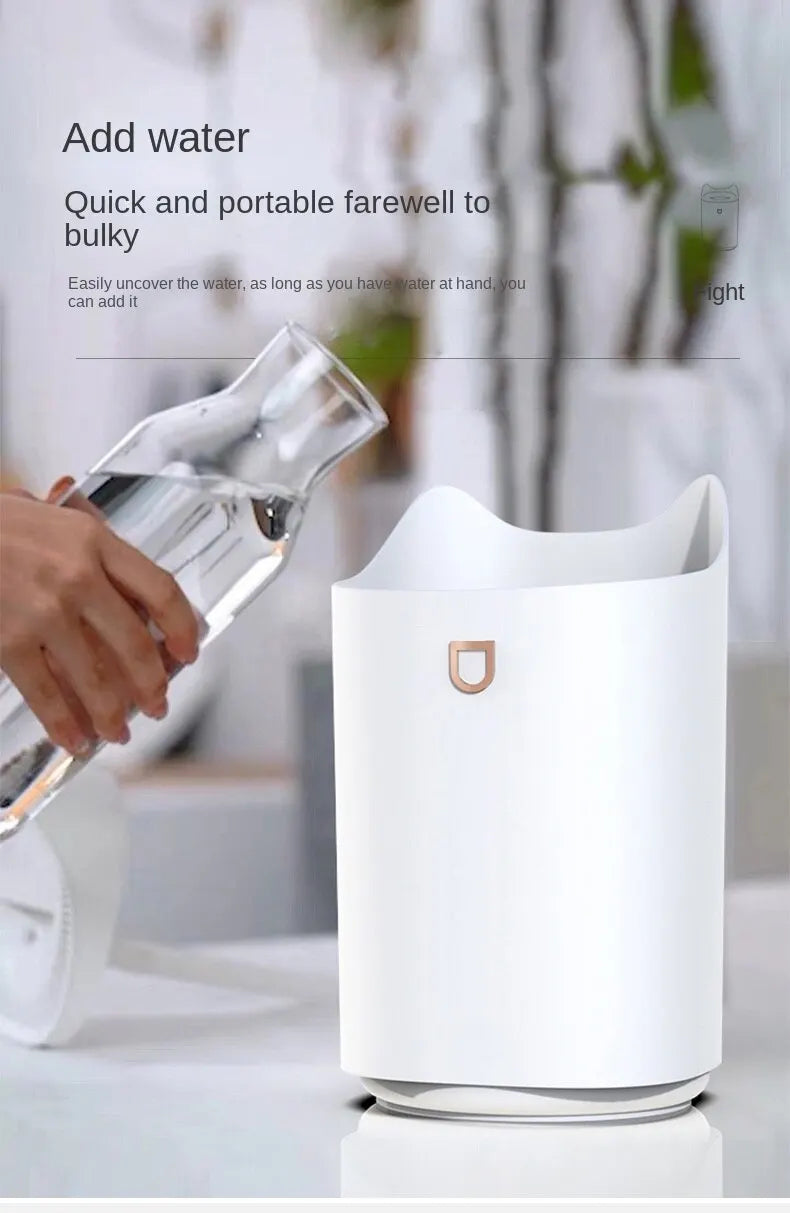 3000ml Dual Jet Air Humidifier – Large Capacity Ultrasonic Aroma Diffuser - Loovy # 