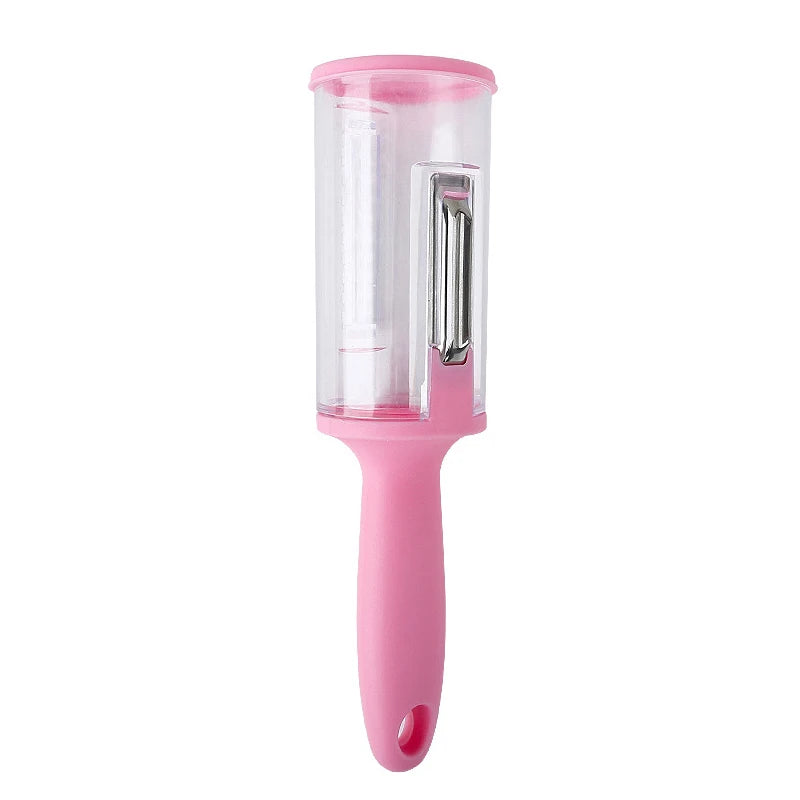 Multifunctional Peeler with Storage - Fish Scale Remover & Fruit/Vegetable Peeler - Loovy # 