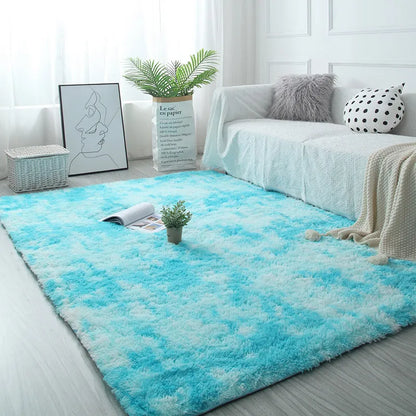 Fluffy Non-Slip Carpet – Modern Bedroom & Living Room Rug for Home Décor - Loovy # 