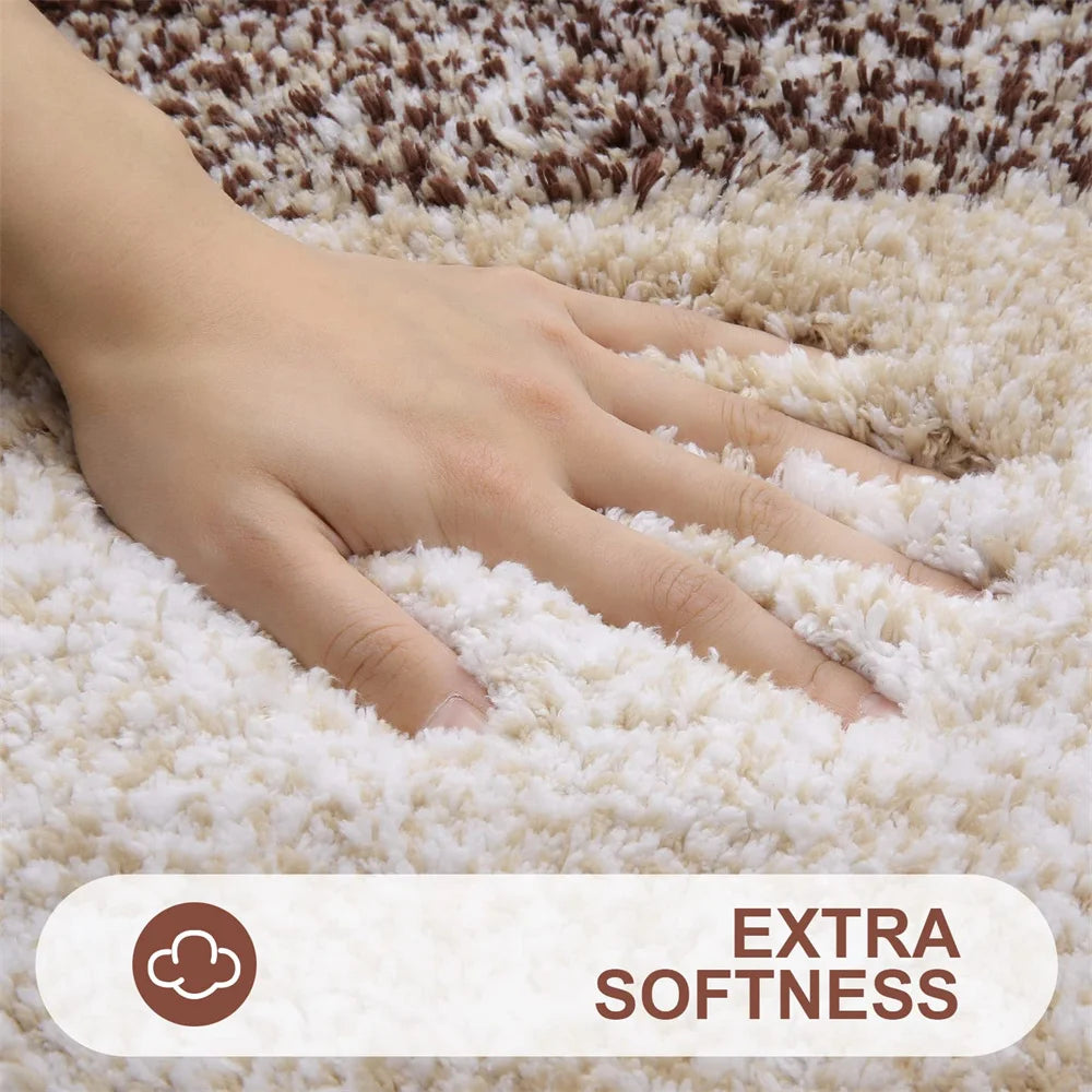 Shaggy Microfiber Bath Mat – Super Absorbent and Non-Slip Bathroom Rug - Loovy # 