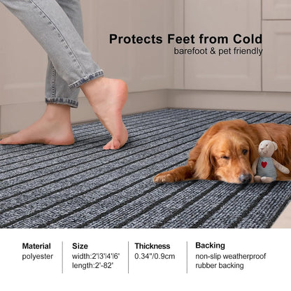 Washable Non-Slip Carpet for Kitchens, Bathrooms, entrance، and Hallways - Loovy # 
