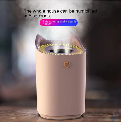 3000ml Dual Jet Air Humidifier – Large Capacity Ultrasonic Aroma Diffuser - Loovy # 