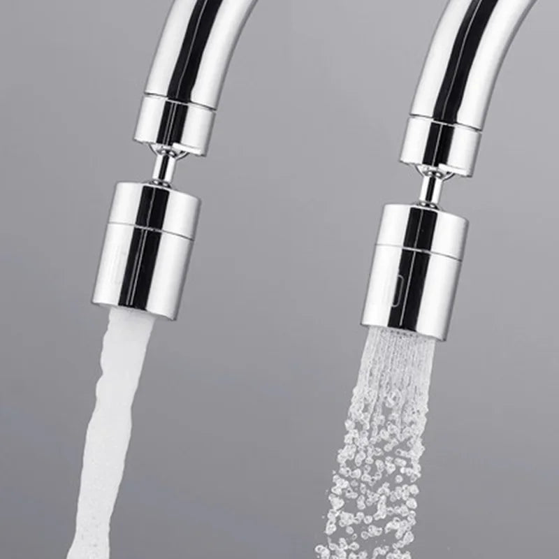 360° Swivel Faucet Spray Head – Rotatable Extension with Dual Modes for Water Saving - Loovy # 