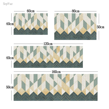 Soft Anti-Slip Kitchen Floor Mat, Carpet– Washable Long Hallway and Bedroom Rugs for Home Décor - Loovy # 