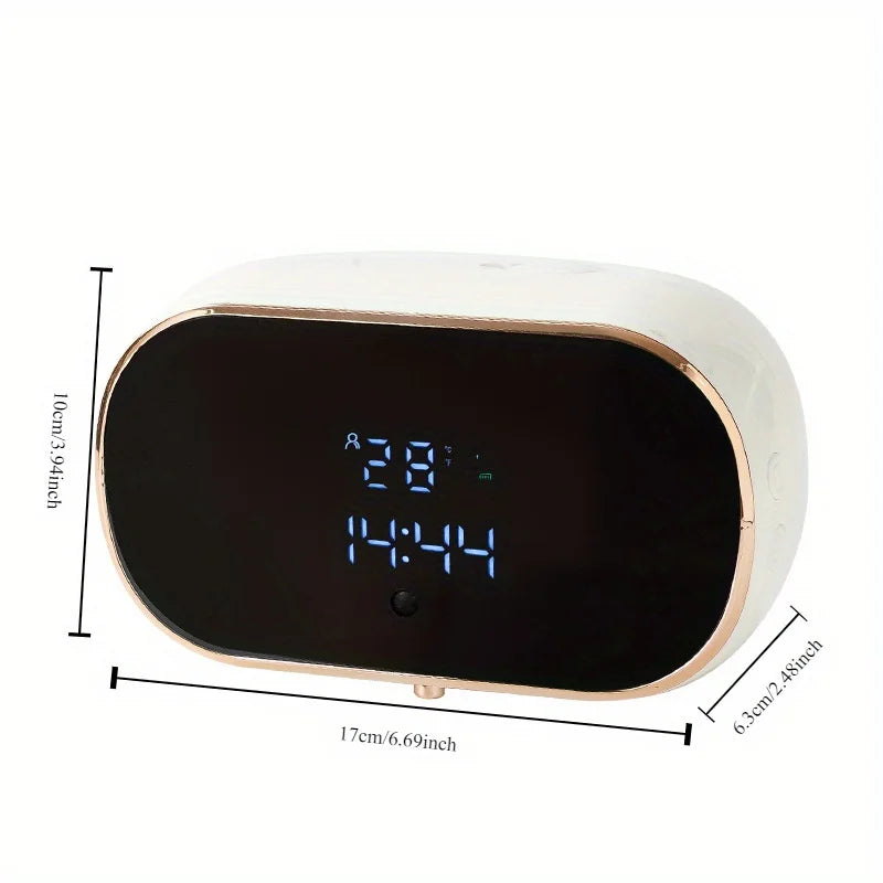 Intelligent Wall Mounted Sensing Soap Dispenser with Non-contact Infrared Bubbles Suitable for Kitchens and Bathrooms - Loovy # 