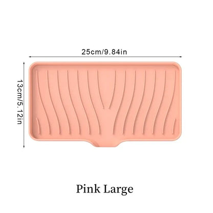 Silicone Soap Dish with Drainage - Self-Draining for Bathroom & Kitchen - Loovy # 