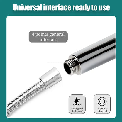 5-Mode LED Shower Head with Temperature Control - High Pressure & Water-Saving - Loovy # 