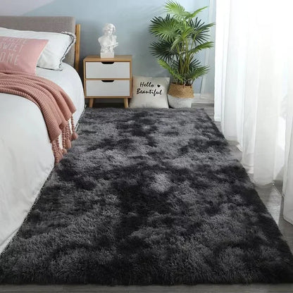 Modern Minimalist Rectangle Plush Carpet for Bedroom and Living Room - Loovy # 
