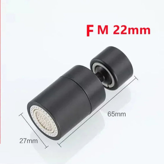 360° Swivel Faucet Spray Head – Rotatable Extension with Dual Modes for Water Saving - Loovy # 