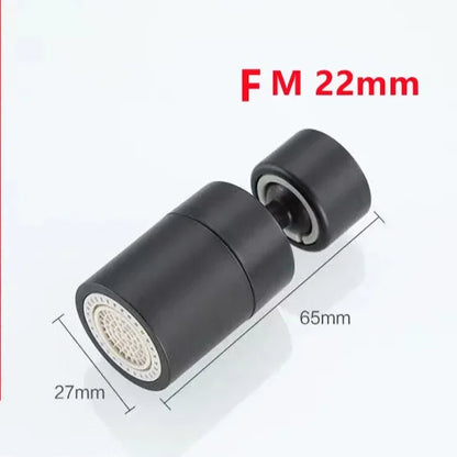360° Swivel Faucet Spray Head – Rotatable Extension with Dual Modes for Water Saving - Loovy # 