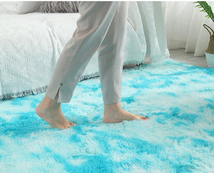 Fluffy Non-Slip Carpet – Modern Bedroom & Living Room Rug for Home Décor - Loovy # 