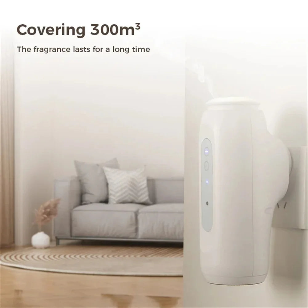 300m³ Wall Plug Aroma Diffuser – Smart Bluetooth-Controlled Fragrance Air Freshener - Loovy # 