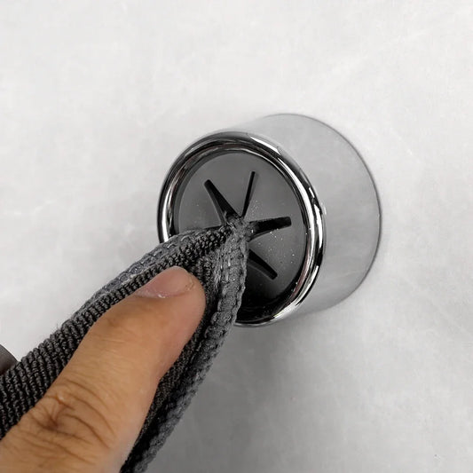 Self-Adhesive Towel Hooks - Wall Mounted for Bathroom & Kitchen - Loovy # 