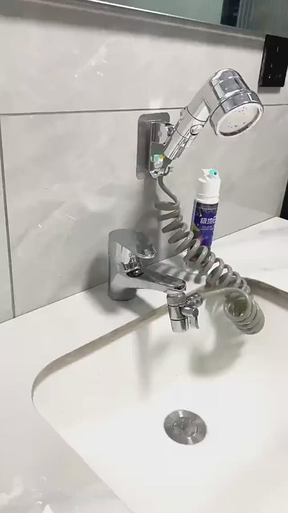 Robinet à 3 voies avec inverseur et douchette - Multi-fonction pour salon et maison