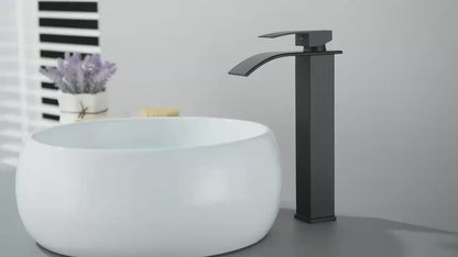 Waterfall Bathroom Basin Faucet – Elegant and Functional